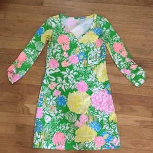 Lilly Pulitzer 3/4 length sleeve sundress